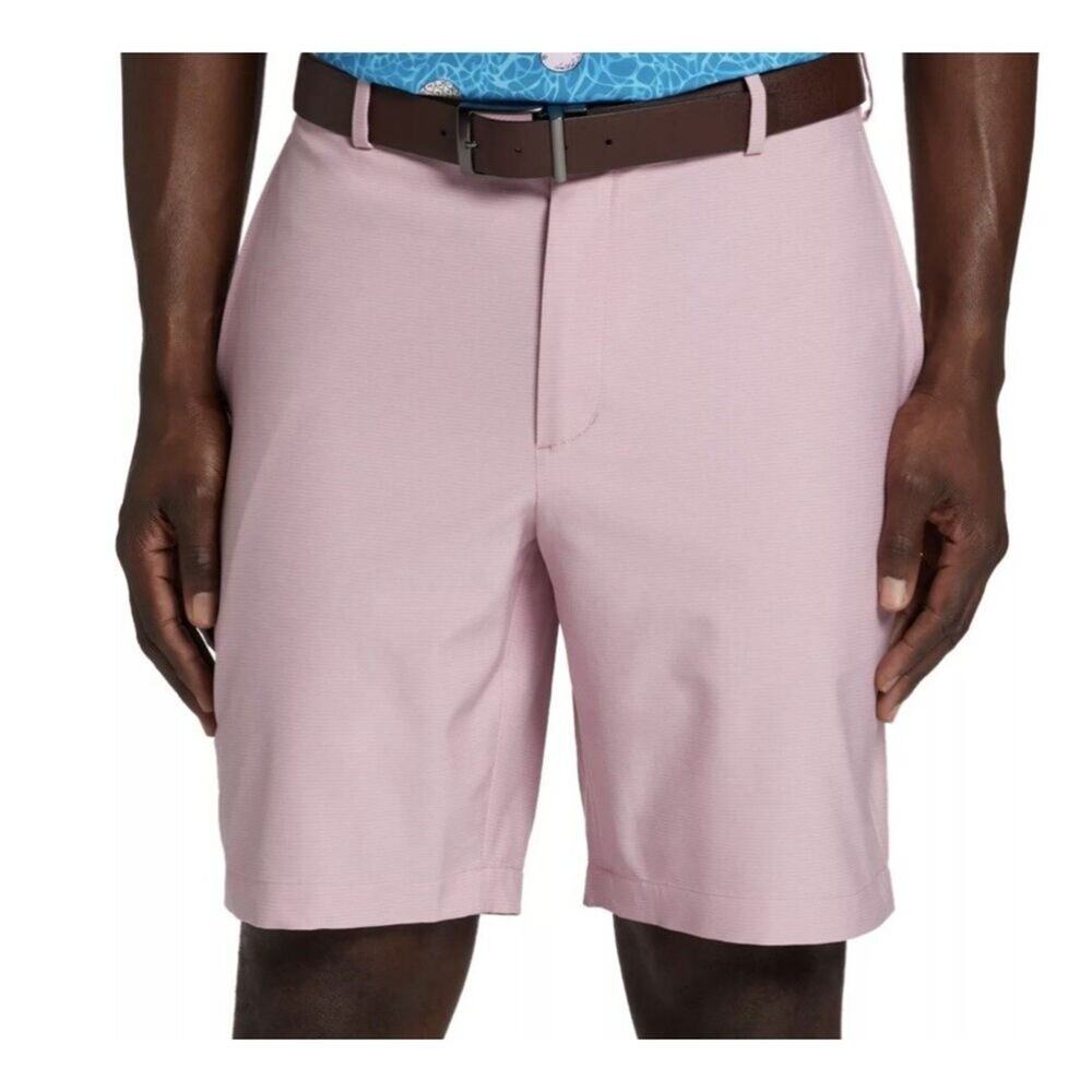 Walter Hagen Men's 9" Inseam Performance 11 Micro Lines Golf Shorts Size 40 NWT